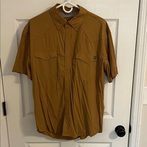 Huk Diamondback Short Sleeve Button-Up Shirt